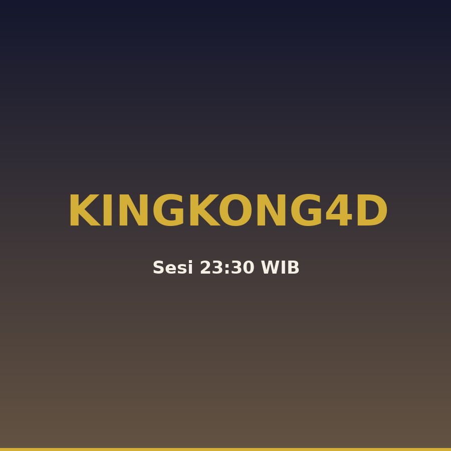 Angka Main Kingkong4D 23 pengeluaran kingkong 4d hari ini 1